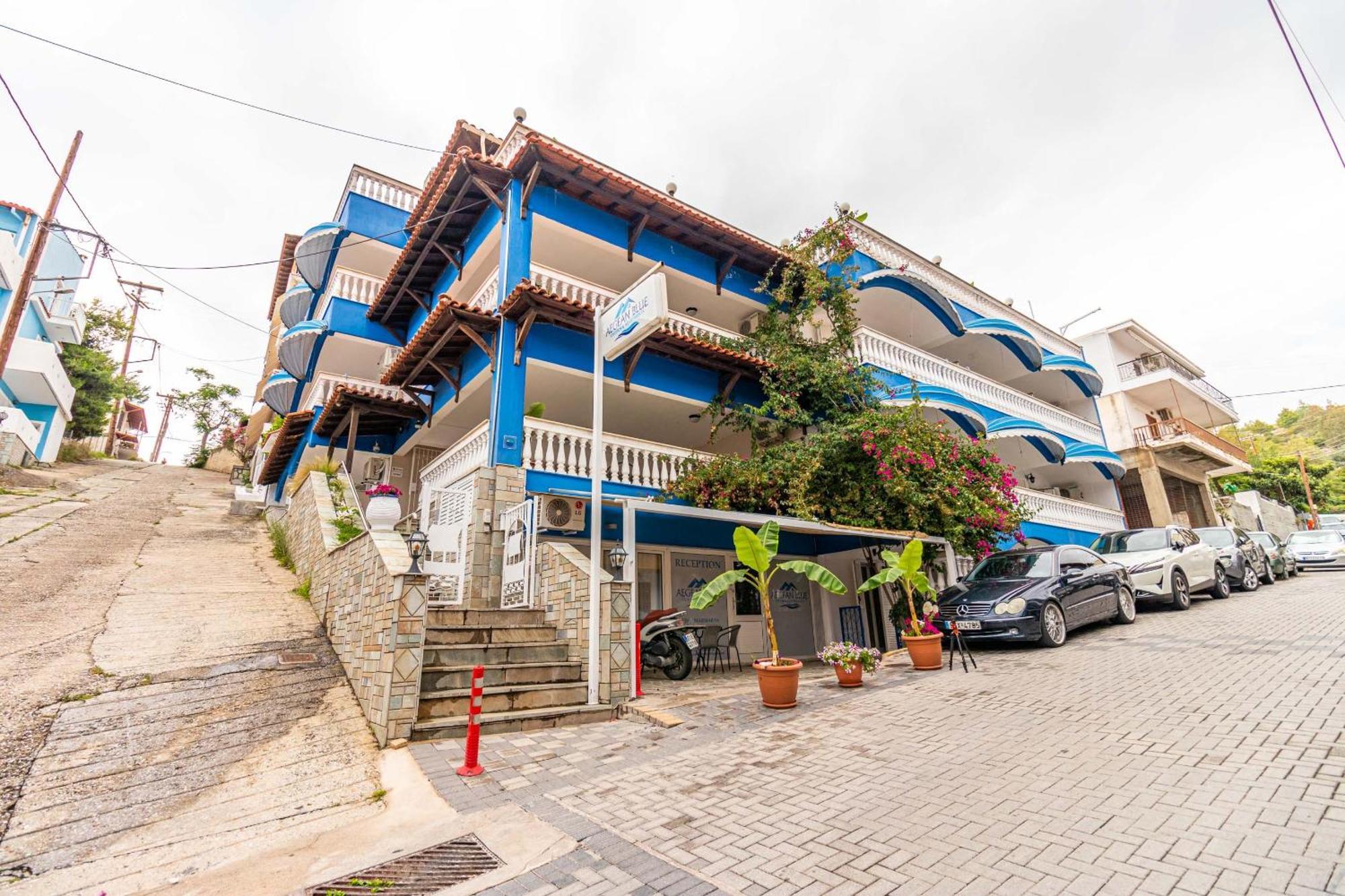 Aegean Blue Studios Néos Marmarás Exterior foto